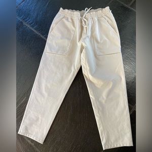 Lululemon Men's Khaki Pants with Drawstring Creme XXL Great Condition